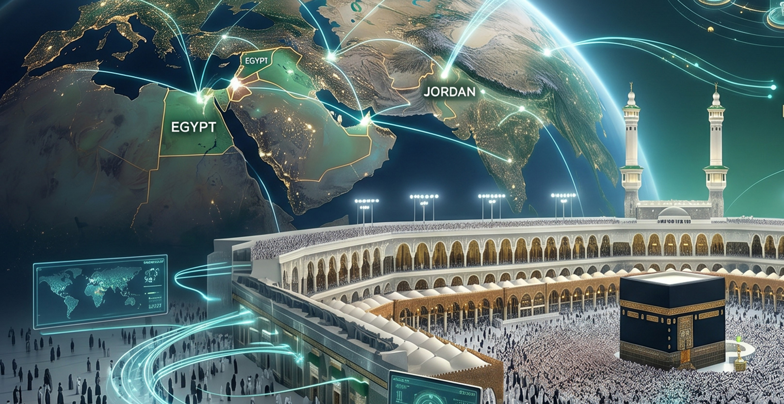 بعثات رسمية تقود رحلة الحاج رقمياً في موسم 1447هـ