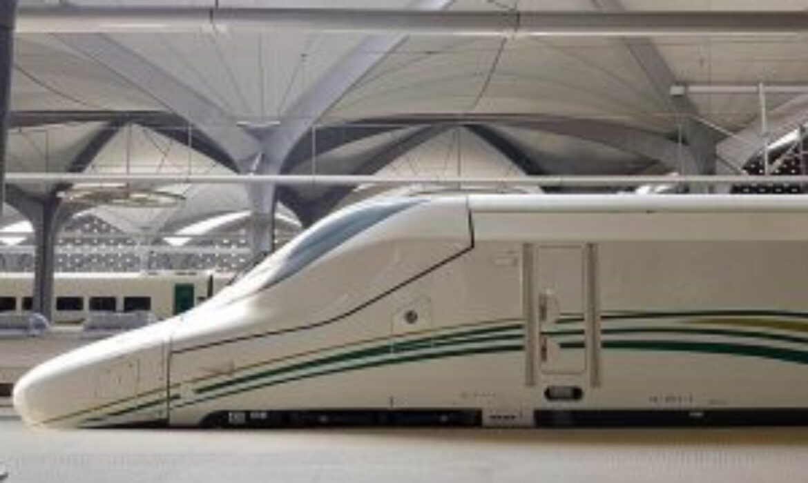 Saudi Arabia opens £6 BILLION high-speed train that will transport passengers 280 miles between Islam’s holy cities Mecca and Medina